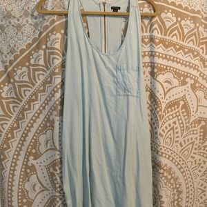 True Religion light denim tank dress